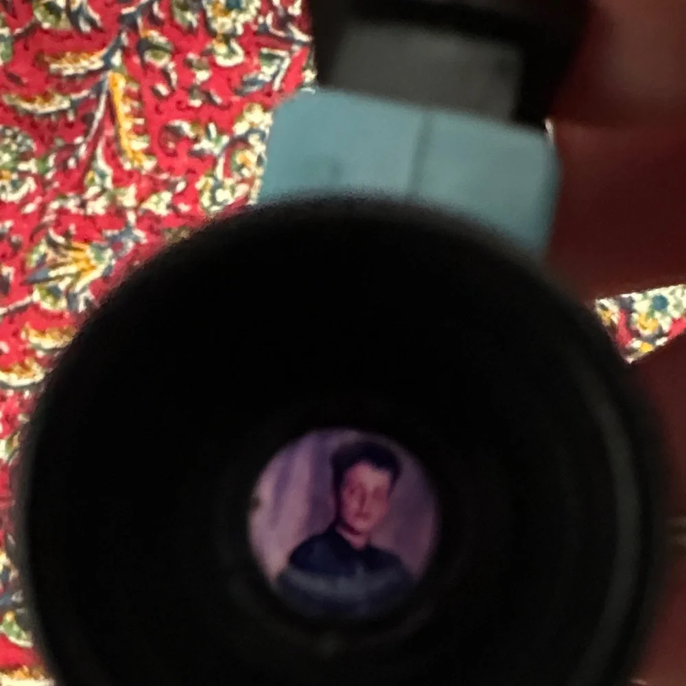 1990 New Kids on the Block Keychain Viewer Blue